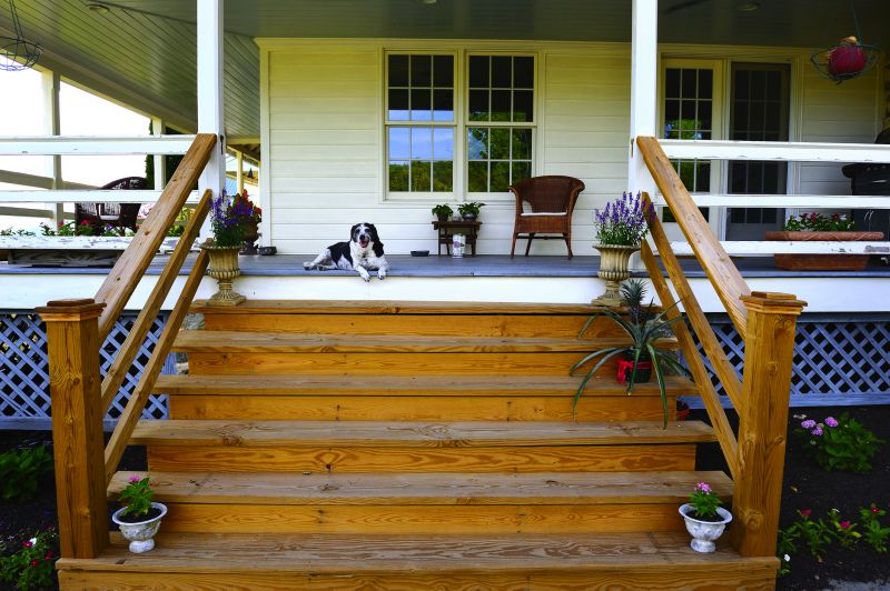 Porch Steps Installation